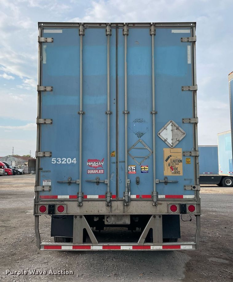 image for item NY9855 2009 Wabash  dry van trailer