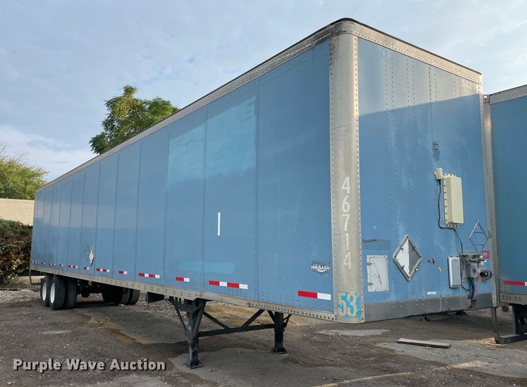 image for item NY9856 2010 Wabash  dry van trailer