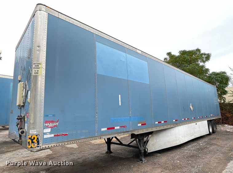 image for item NY9858 2010 Wabash  dry van trailer
