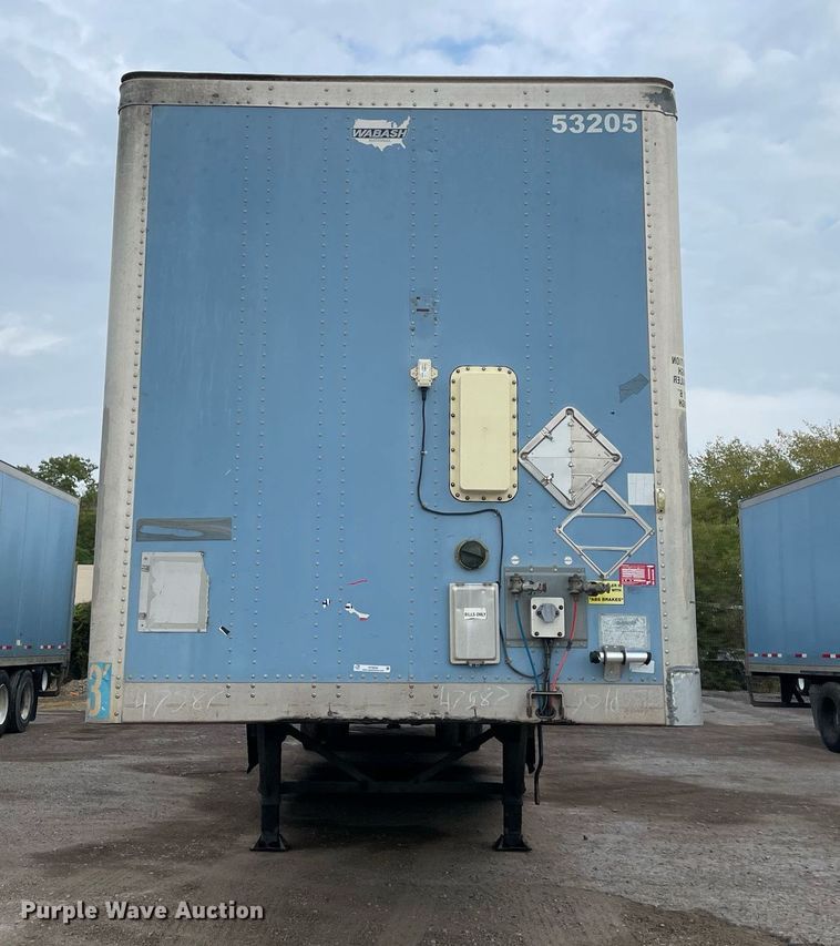 image for item NY9859 2010 Wabash  dry van trailer