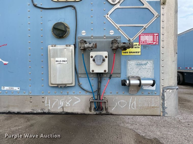 image for item NY9859 2010 Wabash  dry van trailer