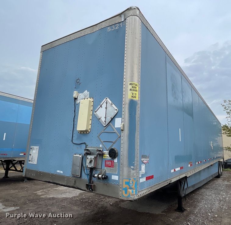 image for item NY9860 2010 Wabash  dry van trailer