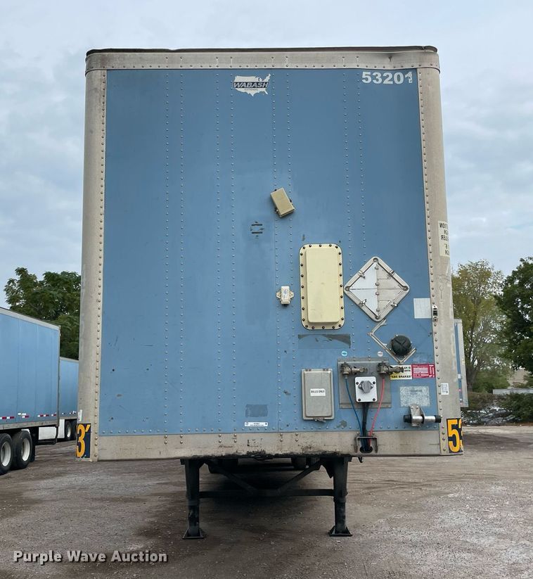 image for item NY9861 2010 Wabash  dry van trailer