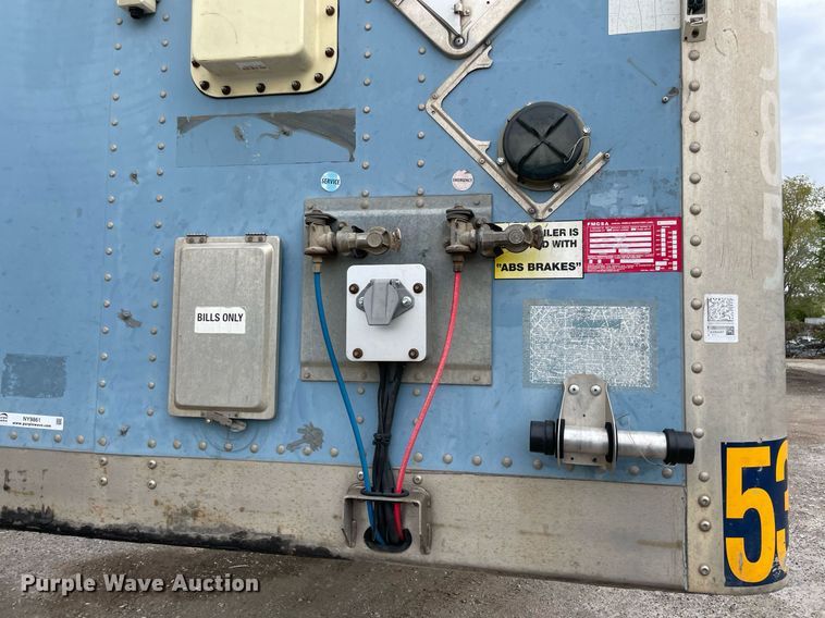 image for item NY9861 2010 Wabash  dry van trailer