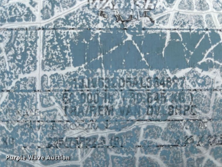 image for item NY9861 2010 Wabash  dry van trailer