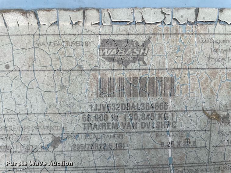 image for item NY9862 2010 Wabash  dry van trailer