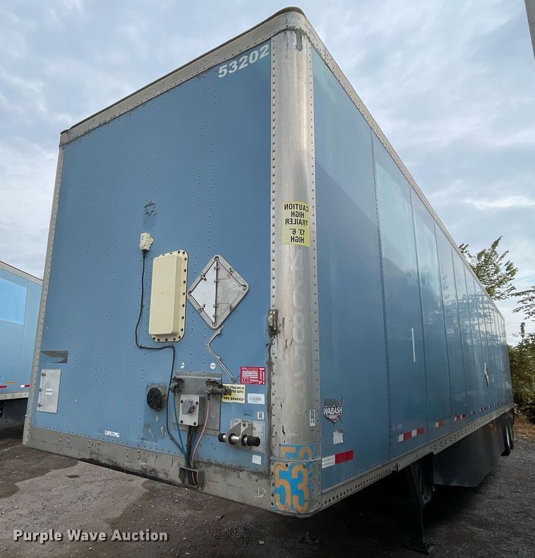 image for item NY9863 2010 Wabash  dry van trailer