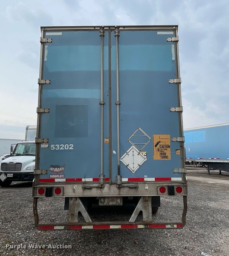 image for item NY9863 2010 Wabash  dry van trailer