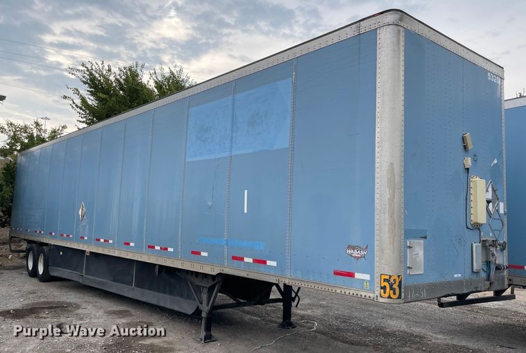 image for item NY9864 2010 Wabash  dry van trailer