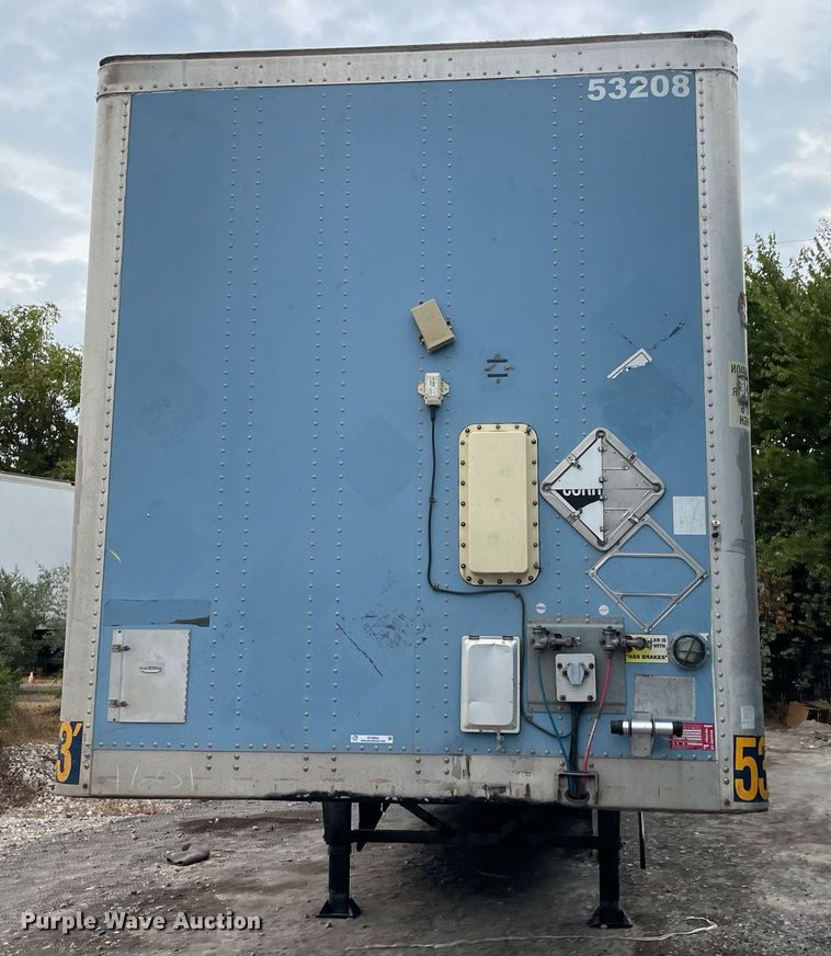 image for item NY9864 2010 Wabash  dry van trailer