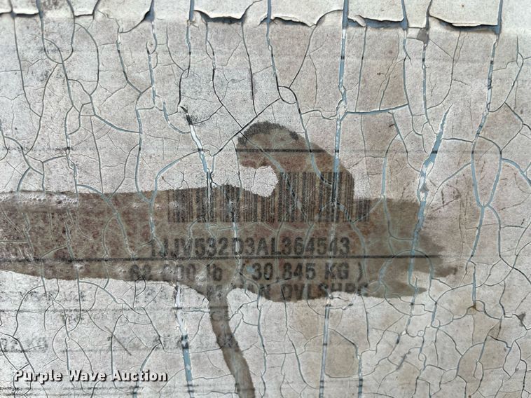 image for item NY9864 2010 Wabash  dry van trailer