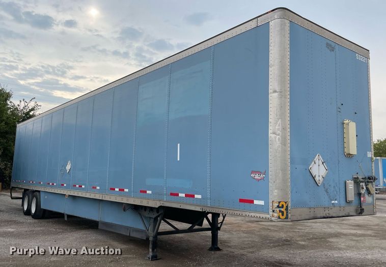 image for item NY9865 2012 Wabash  dry van trailer
