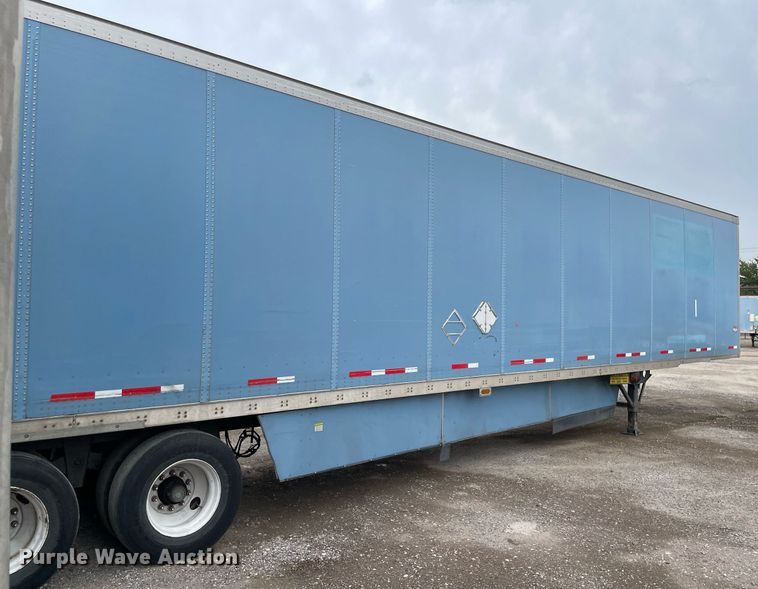 image for item NY9865 2012 Wabash  dry van trailer