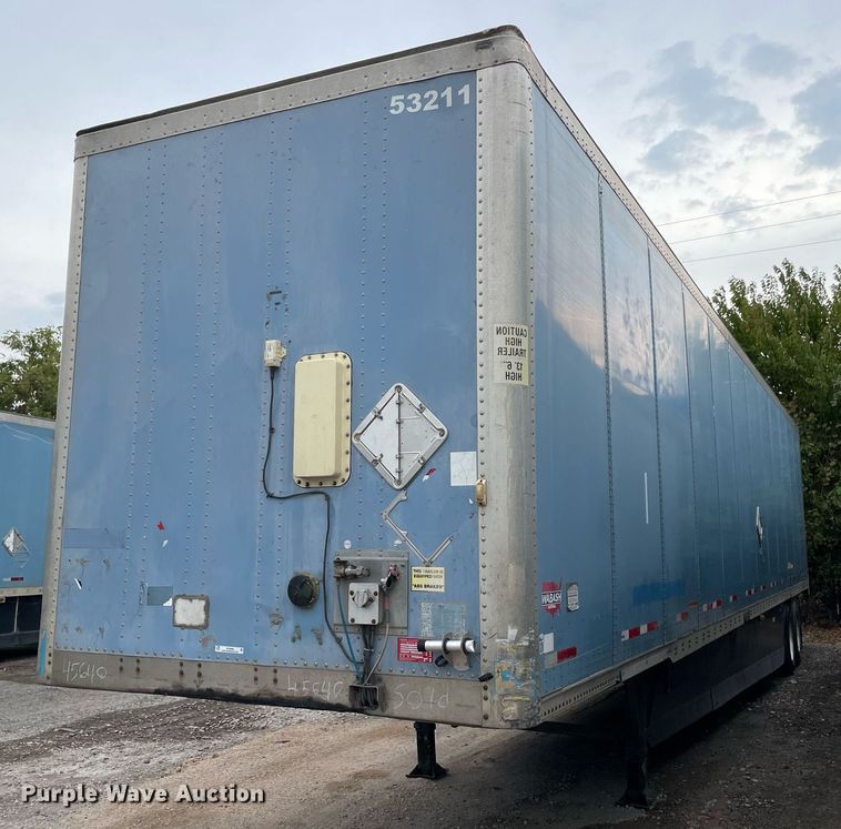image for item NY9866 2010 Wabash  dry van trailer