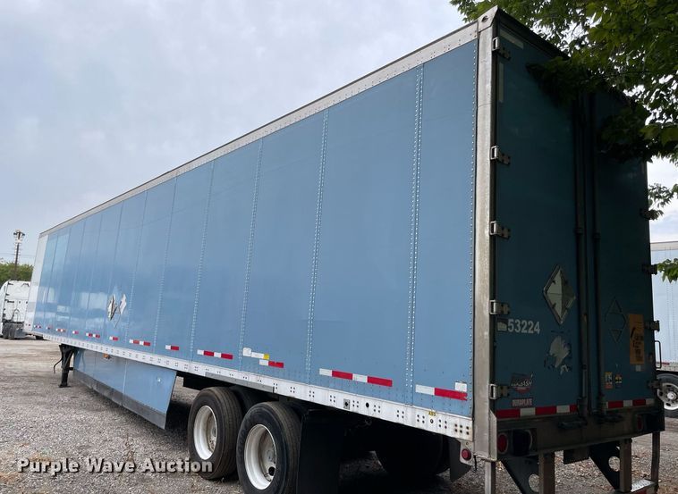 image for item NY9867 2012 Wabash  dry van trailer