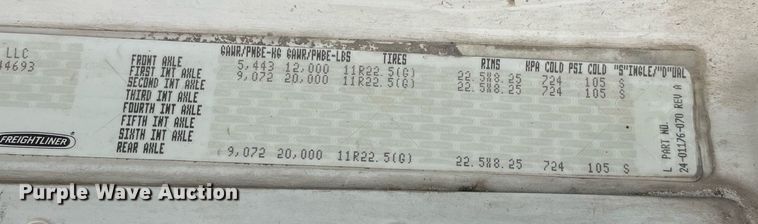 image for item NY9873 2008 Freightliner Columbia 120  semi truck