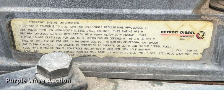 image for item NY9874 2008 Freightliner Columbia 120  semi truck