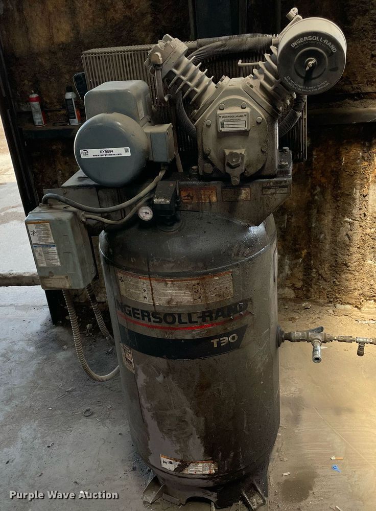 image for item NY9894 Ingersoll Rand T30  air compressor