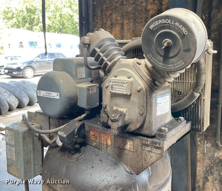 image for item NY9894 Ingersoll Rand T30  air compressor