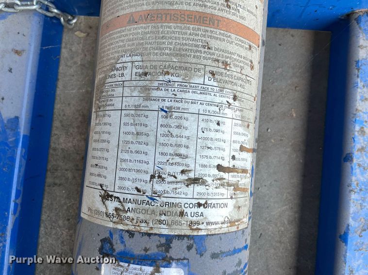 image for item NY9896 (2) forklift booms