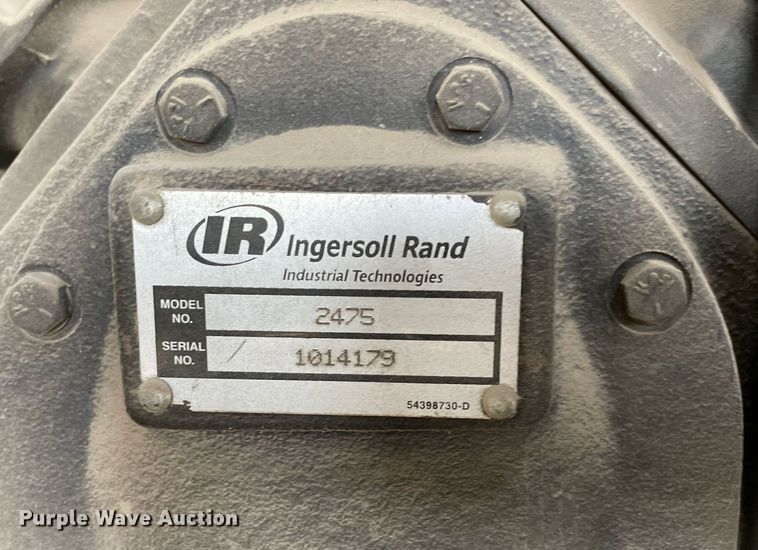 image for item NY9897 Ingersoll Rand 2475  air compressor