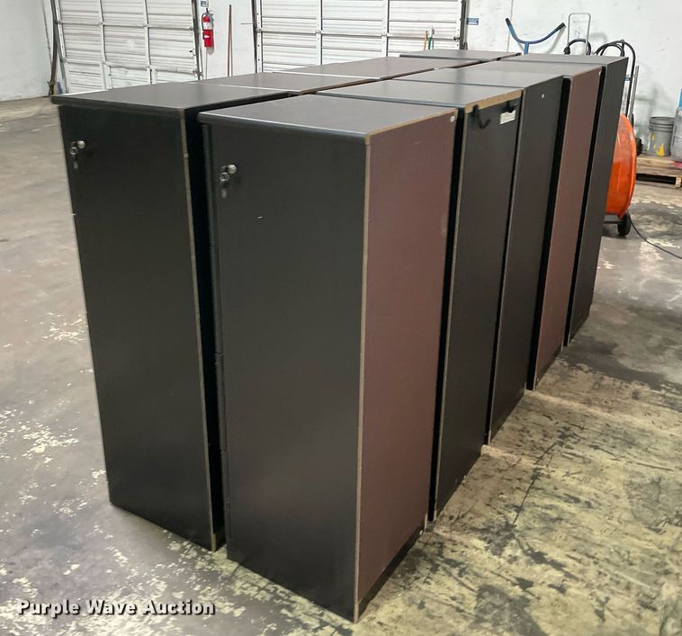 image for item NY9899 (10) four drawer file cabinets