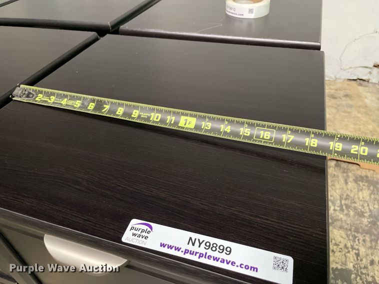 image for item NY9899 (10) four drawer file cabinets