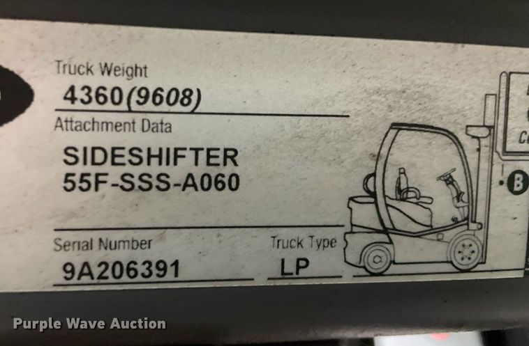 image for item NY9901 Crown  forklift