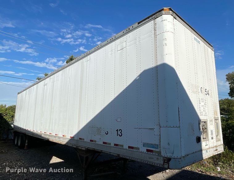 image for item NY9981 1993 Stoughton GVW-Z-455T-S-C  dry van trailer