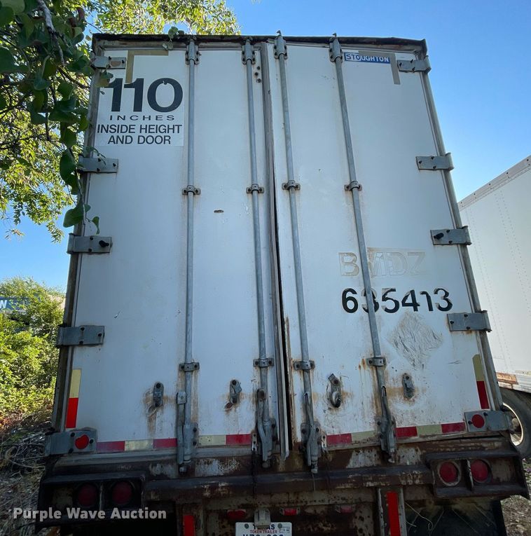 image for item NY9981 1993 Stoughton GVW-Z-455T-S-C  dry van trailer