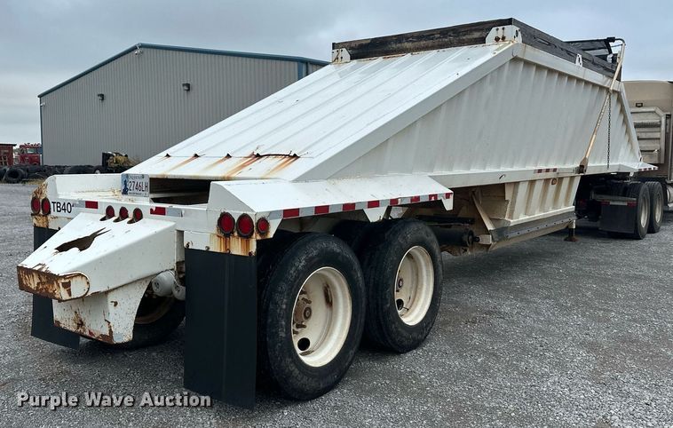 image for item DM2611 2015 CTS BDT-40  bottom dump trailer