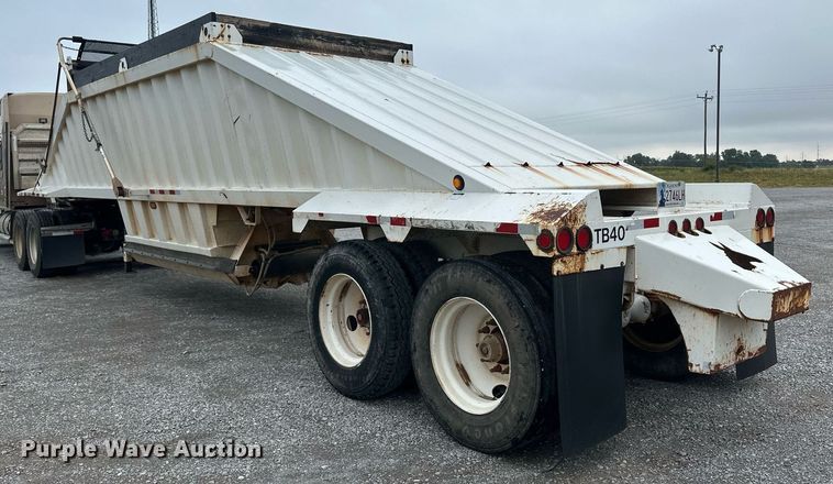 image for item DM2611 2015 CTS BDT-40  bottom dump trailer