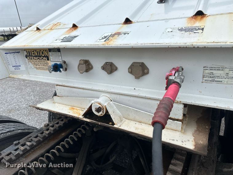 image for item DM2611 2015 CTS BDT-40  bottom dump trailer
