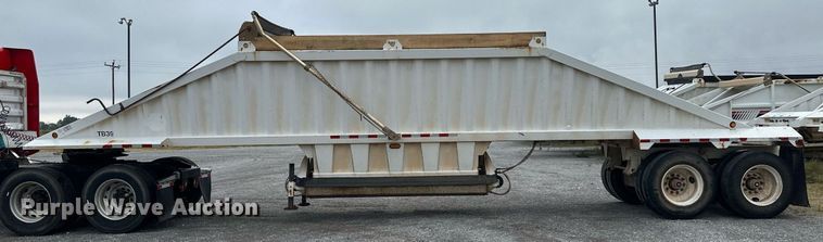 image for item DM2612 2015 CTS BDT-40  bottom dump trailer