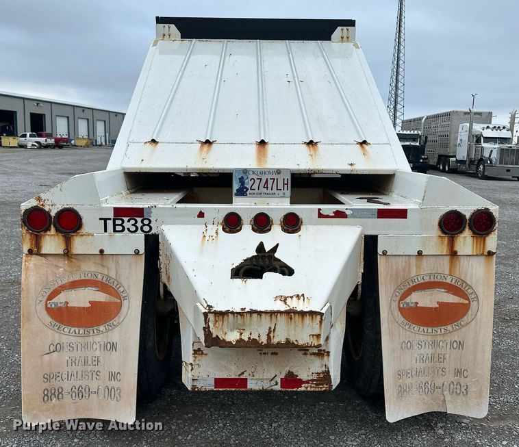 image for item DM2613 2015 CTS BDT-40  bottom dump trailer