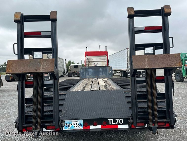 image for item DM2615 2016 Viking VFDD49R18F40T  double drop deck equipment trailer