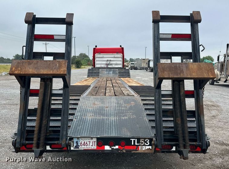 image for item DM2616 2012 Viking VFD46R16F35T  drop deck equipment trailer