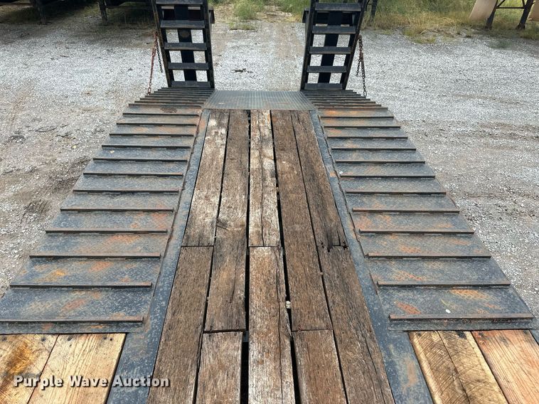 image for item DM2616 2012 Viking VFD46R16F35T  drop deck equipment trailer