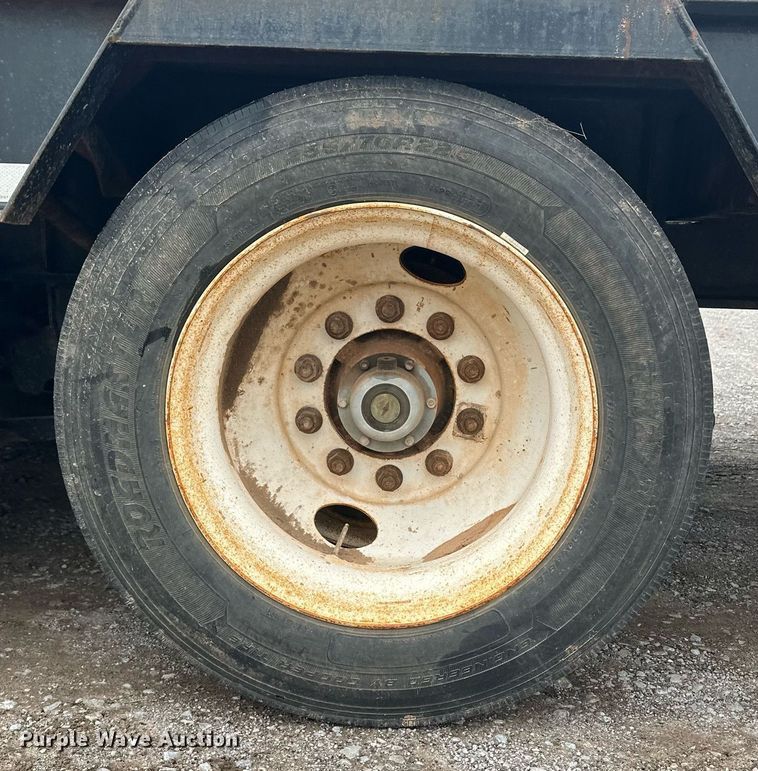 image for item DM2616 2012 Viking VFD46R16F35T  drop deck equipment trailer