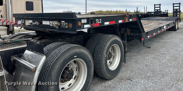image for item DM2617 2015 Viking VFDD46R18F35T  drop deck equipment trailer
