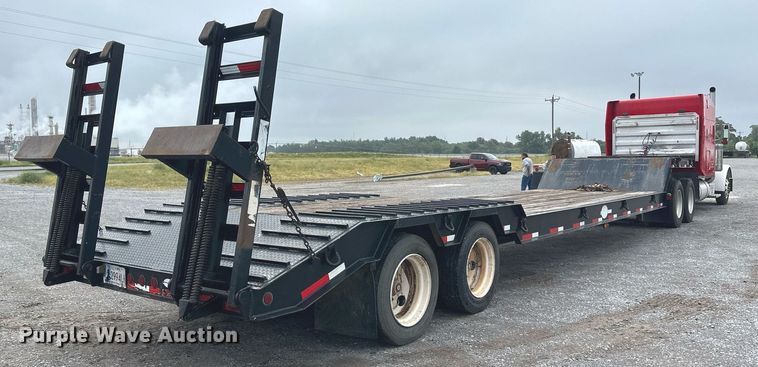 image for item DM2617 2015 Viking VFDD46R18F35T  drop deck equipment trailer