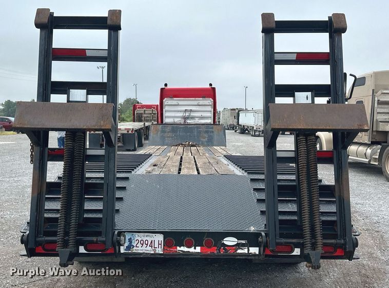 image for item DM2617 2015 Viking VFDD46R18F35T  drop deck equipment trailer