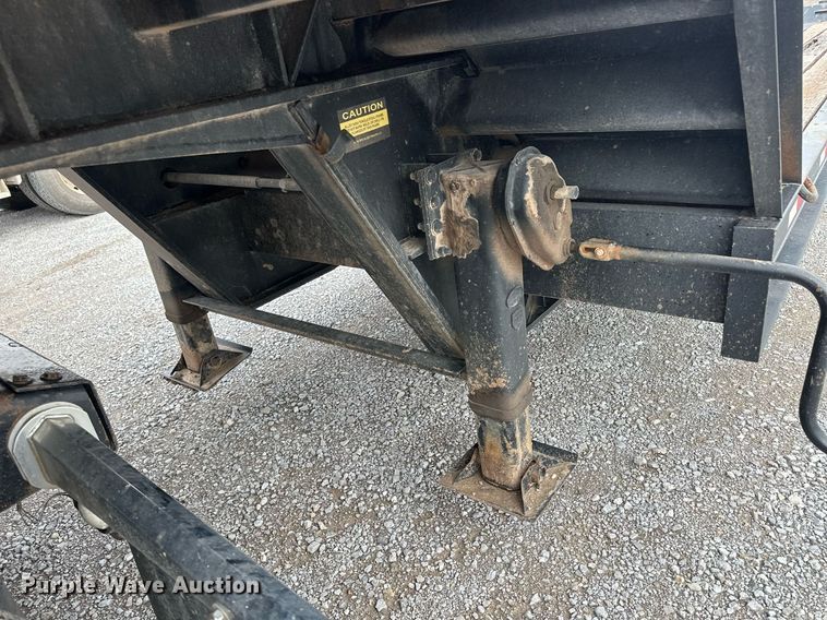 image for item DM2617 2015 Viking VFDD46R18F35T  drop deck equipment trailer