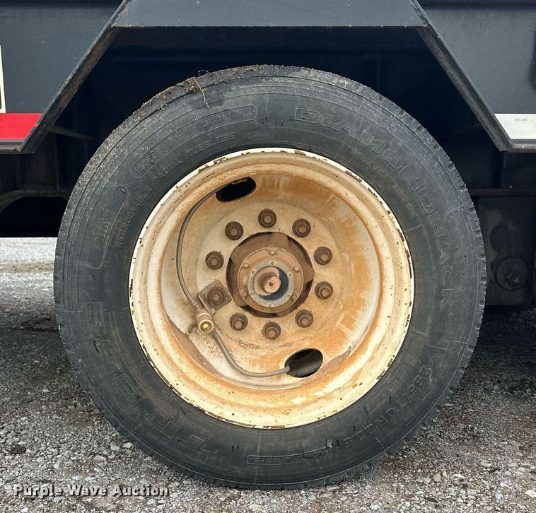 image for item DM2617 2015 Viking VFDD46R18F35T  drop deck equipment trailer