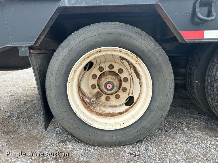 image for item DM2617 2015 Viking VFDD46R18F35T  drop deck equipment trailer