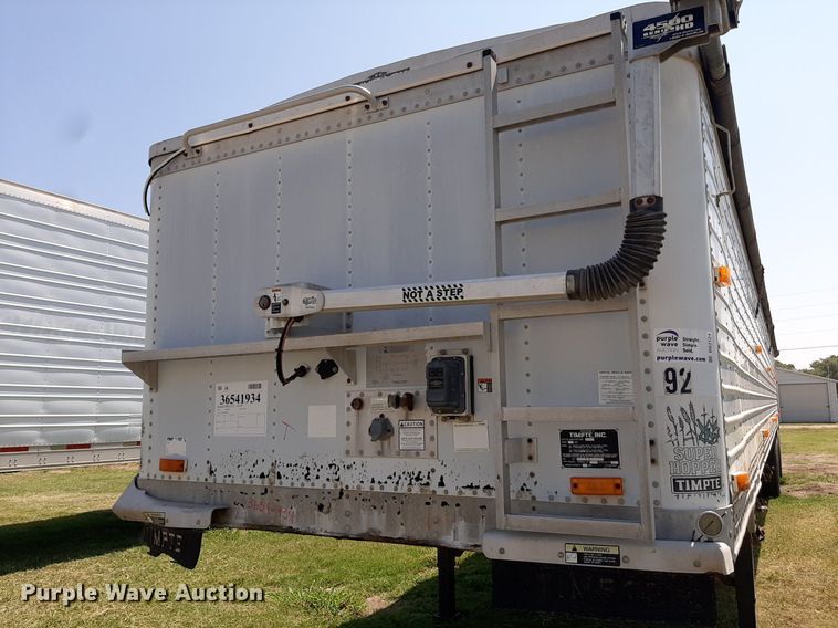image for item DO3124 1995 Timpte Super Hopper  grain trailer