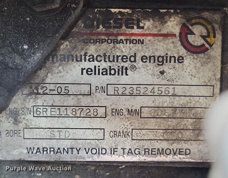 image for item DO4692 1999 Kenworth T800  semi truck