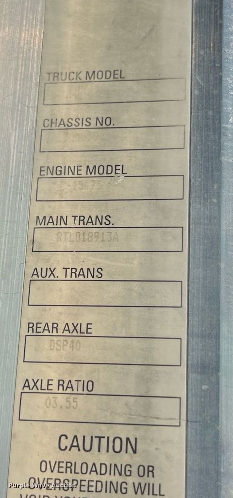 image for item DP2065 2003 Kenworth W900  semi truck