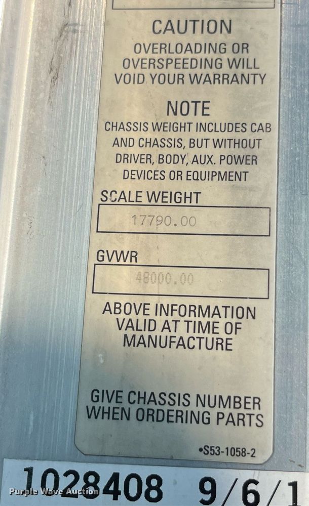 image for item DP2065 2003 Kenworth W900  semi truck