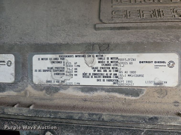 image for item DP2446 1994 Freightliner FLB  semi truck